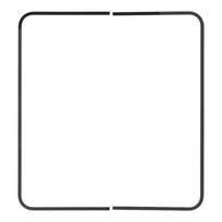 Google Pixel 9 Pro Fold jutiklinio skydelio rėmelis white