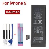 Rechargeable Lithium Battery For iPhone 5 iPhone5 iPhone 5G Phone Battery 1440mAh