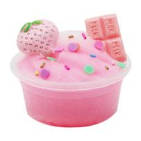 Fruit Butter Slime Fluffy Glue Charms for Slime Additives Clay Supplies Plasticine Slimes Kit Chocolate Modelling Toy For Kids white