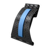 Waist Trainer Back Stretcher Adjustable Pain Relief Lower Back Neck Cervical Spine Massager Cushion Arch S mėlyna