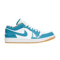 Jordan 1 Low SE Barcelona Cyber Teal 40.5 blue
