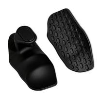 2Pcs Weight Lifting Grips Workout Gloves Flexible Hand Protection For Men Women Gym Fingerless Pull Up Bodybuilding Gymnastics black