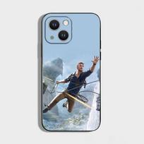Sic Parvis Magna Uncharted Phone Case For iPhone 16,15,14,13,12,11 Plus,Pro Max,XS,X,XR,SE,Mini,8,7,Soft Silicone Black Cover iPhone11PRO gray