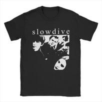 Camiseta Negra Slowdive Band Portrait XXL