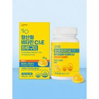 Ofmom Vitamin C & E Haru Gummy, a delicious Lemon flavor 30-day supply