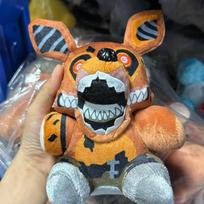 New Fivenight At Freddy Fnaf Cute Plush Toys Doll Bonnie Bear Foxy Cartoon Stuffed Dolls Freddy Toys For Children Fans Gifts gray
