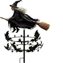 Žavingas raganos sodo vėjo suktukas Witch Garden Windmill black