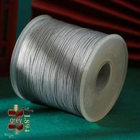 Dragon Knot Jade Thread No. 72: 81 Colors Taiwanese Nylon Braiding Rope for DIY Crafts gray