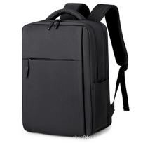 Unisex Dvisluoksnis Kuprinė: Erdvus verslo nešiojamojo kompiuterio krepšys kelionėms, lauko nuotykiams ir mokyklai 15 inches black