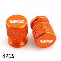 For Skoda VIRS Octavia Kamiq Kodiaq Karoq RS Superb Fabia Rapid Car Wheel Tire Valve Caps Tyre Stem Covers Airdust Waterproof fxcp23 oranžinė