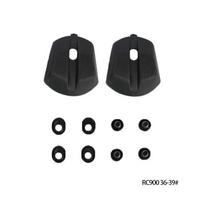 Plento Dviratininko Batų Pakeičiama Kulno Pagalvėlė Suderinama su RC903 RC901 RC902 Plento Važiavimui Remontui Patvari Keičiama black