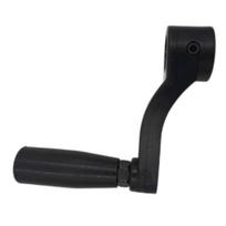 M6 Round Hole Handwheel Black Crank Handle Durable Hand Crank Handle  Machine Tool