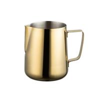 Precise Scale Coffee Milk Frother Jug Stainless Steel Espresso Barista Tool Cafe Utensil auksas
