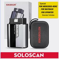 KINGBOLEN Soloscan skirtas Mercedes-Benz MB Sprinter Maybach Bluetooth OBD2 skaitytuvas, visų sistemų diagnostikos dvikryptis nuskaitymo įrankis Soloscan for Mercedes-Benz