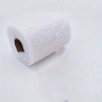 1pc 15cm 15 yards Wide Snow Dot Gauze – Rose Bouquet Packaging Material, Wedding Decoration Mesh, Flower Shop Supplies & Flower Net balta