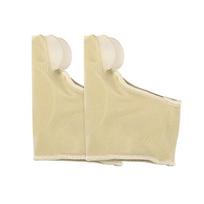 Cloth Hallux Valgus Orthosis, Day and Night Orthopedic Care Cover, Big Toe Splitter L（40-45） beige