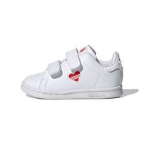 Adidas Stan Smith Infant Valentines Day Baby Sneakers White Cloud-White Vivid-Red FZ2835 21 white