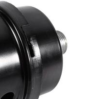 Juodo ketaus oro kompresoriaus įsiurbimo filtro duslintuvas sriegis 3/8 16MM