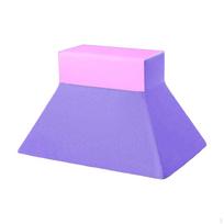 Balanso lentelė Cheerleadingo skrajutės Stovas Treniruočių blokas Gimnastika Pagaminta iš EPE Tobulinimui pink purple pink
