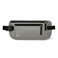 Invisible Travel Waist Pack Pouch Fit For Passport Money Belt Bag Hidden Security Wallet Outdoor Sports Jogging Chest Pack Waist Bag gray