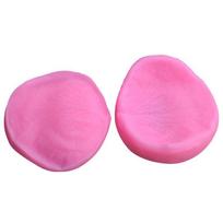 Luxurious Silicone 3d Rose Petal Flower Veiner Mold For Stunning Cake Decorations pink