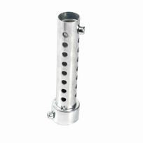 Motorcycle Exhaust Can DB Killer Silencer Muffler Baffle Insert Silver 35mm white