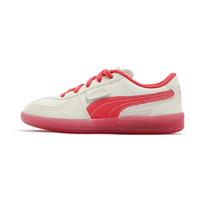 Puma Gabbys Dollhouse x Palermo Little Kid Heart Paw Print Kids Sneakers Cream Alpine-Snow Tart-Cherry 399753-01 35 white