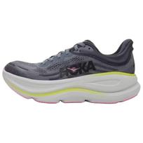 Hoka One One Bondi 9 Comfortable Soft Durable Low-Top Running Shoes Women sneaker Gray 1162012-CYG 37⅓ gray