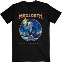 Megadeth 'Rust In Peace Anniversary' T shirt - NEW Unisex T-Shirt L blue