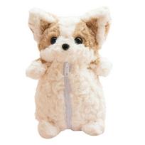Adorable Corgi Plush Pencil Pouch With Spacious Interior Multifunctional  Cosmetic Bag Large Capacity   Gift ruda
