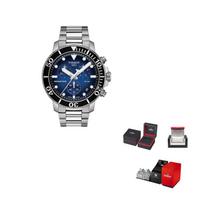 TISSOT Men Starfish Collection Watch T120.417.11.041.01 Blue Dial black
