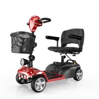 iScooter X02 4 ratų mobilumo paspirtukas 250W variklis 12Ah baterija 3 greičiai 2-8KM/H su 8'' kietomis padangomis 20KM nuotolis Kompaktiškas elektrinis mobilumo paspirtukas