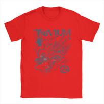 Trivium Screaming Dragon T Shirts Unisexs  Cotton Novelty TShirt Crewneck  Tees Short Sleeve Tops Summer S gray
