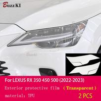 For Lexus RX 350 450 500 - Car Exterior Film TPU Headlamps Protective film Anti scratch Repair membrane Smoked headlight skaidri