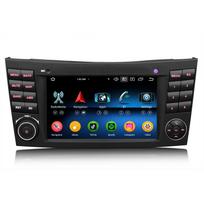 Erisin ES5581E Android 16 GPS 4G WiFi Automobilio radijas Mercedes Benz E-Class W211 Stereo Navigacijai CarPlay Automobilinis DVD grotuvas 7 inch 64 g 4 g
