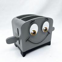Funny Storage cute Brave Little Toaster Kitchen Sponge Holder pilka