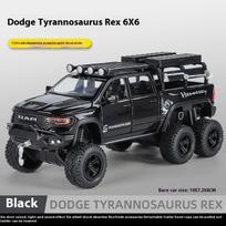 1:32 Dodge Mammoth 1000 6*6 Trx Ram Hennessey Off Road Pickup Suv Alloy Diecast Model Car Children'S Toys Collectibles Gift Boy gray