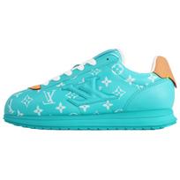 LOUIS VUITTON X Nigo Collaboration Buttersoft FW25 Low top Casual Shoes Men's Cerulean 1AINIE 40 blue