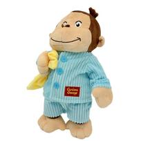 Curious George Plush Monkey Stuffed Animal Toys Doll, Cute Cartoon Figure, Birthday Gift for Kids, Soft Hugging Doll 30cm