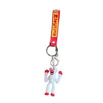Cute Poppy Playtime Keychain Toy Huggy Wuggy Doll Pendant Bag Charm For Kids White red