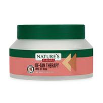 Nature's Essence De Tan Therapy Wipe Off Face Mask 200gm 200g brown