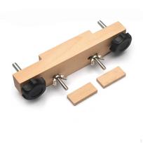 Acoustic Guitar Bridge Clamp Luthier Heavy-Duty for Luthiers Wooden beige
