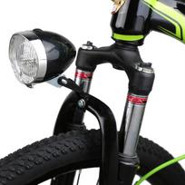 Vintage  Front Light 3 LED Bike Headlight  Flashlight  Cycling Head Lamp for Night Riding Black One Size juoda