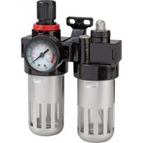 Pro-Line Pro-Line slėgio reduktorius su manometru, filtru ir tepaline 1/ 4" PROLINE 6638