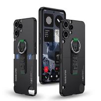 Luxury Shockproof Hard Back Case for Nothing CMF Phone 2 Pro 5G Elastic Wrist Strap Armor Design PC Material Matte Ring Cover For Nothing CMF Phone 2 Pro 5G 6.77"&Opp Bag juoda