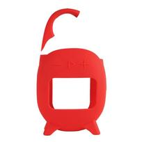 Silicone Case Cover for Clip 5 Bluetooth-compatible Speaker Full Cover Dustproof Thickened Protective Sleeve raudona