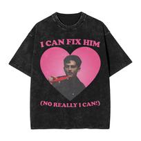 Marty Mauser Timothee Chalamet Movie Marty Washed TShirts for Men Women Marty Supreme  Fun Pure Cotton Tees M gray