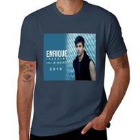 Enrique Iglesias Tshirt Basic Short Sleeve Tshirt For Unisex S gray