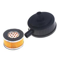 Oro kompresoriaus duslintuvas Triukšmo mažintojas Oro filtras 20 mm Siurblio dalys Elektriniai įrankiai Pneumatinės dalys Filtro kasetė 1set
