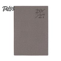 Professional Planning Book 2027 Monthly Planner Agenda with Month Index Tabs, Thick Paper And Durable Productivity Journal PU Leather Cover, Portable geltona